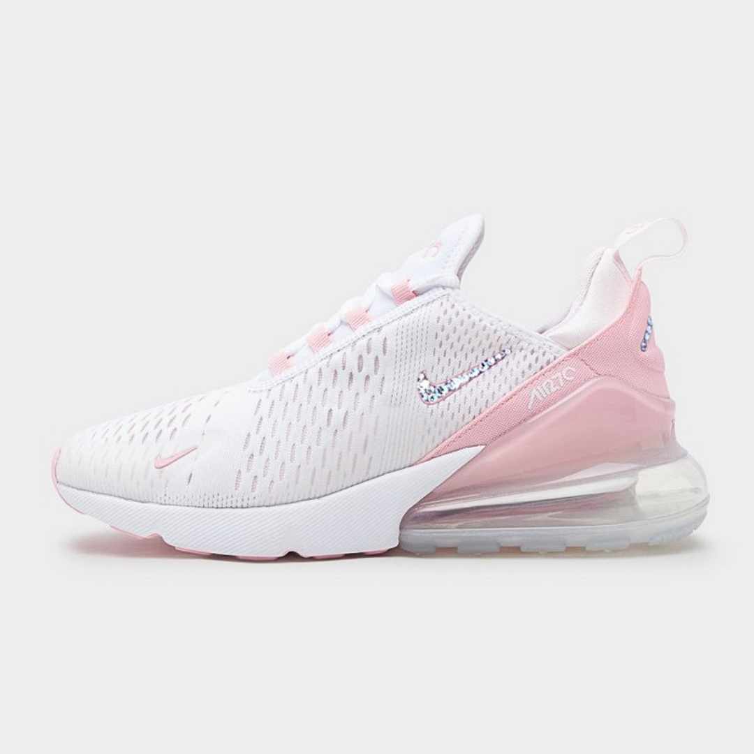 Limited Edition Air Max 270 Women (White/ Pink) - Swoosh/AIR Only – Diamond  Kicks
